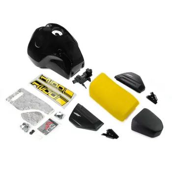 cafe 4 racer - UNIT GARAGE Kit NineT DEUS ENDURO ZÁKLADNÍ SADA ČERNÁ - UNIT GARAGE KIT 