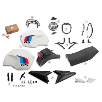 cafe 4 racer KIT R120  custom bike parts 