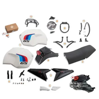 cafe 4 racer - Riser handlebar - UNIT GARAGE Frame body parts 