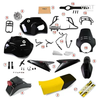cafe 4 racer KIT R120  custom bike parts 