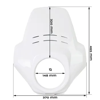 cafe 4 racer - Predné sklo fenouil bmw r12 g/s - UNIT GARAGE Body Parts 