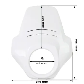 cafe 4 racer - Windshield fenouil bmw r12 g/s - UNIT GARAGE Body Parts 