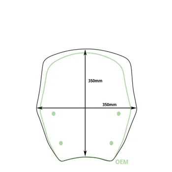 cafe 4 racer - Windshield m with radar bmw r1300gs (2023 onwards) - UNIT GARAGE Body Parts 