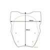 cafe 4 racer - Predné sklo s radarom BMW R1300GS (od roku 2023) - UNIT GARAGE Body Parts 