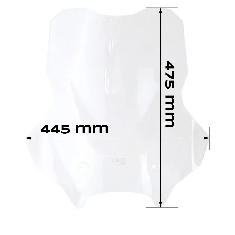 cafe 4 racer - Touring windshield with radar bmw r1300gs adv - UNIT GARAGE Body Parts 