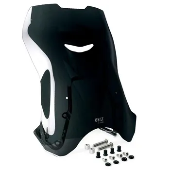 cafe 4 racer - Predné sklo XL s držiakom GPS pre BMW R12 Ninet - UNIT GARAGE Body Parts 