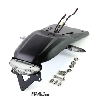 cafe 4 racer - Rear Fender Aluminum & Plastic for BMW R NINET 14-18 black - Cafe4Racer Front & rear fenders  
