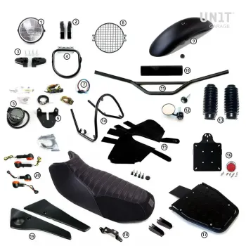 cafe 4 racer KIT custom bike parts 