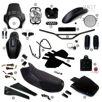 cafe 4 racer KIT custom bike parts 