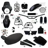 cafe 4 racer - R1150r pro sada s bočními ochrannými rámy (matná černá) - UNIT GARAGE KIT 