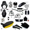 cafe 4 racer - R1150r pro sada s bočními ochrannými rámy (matná černá) - UNIT GARAGE KIT 