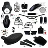 cafe 4 racer - R1150r pro sada s bočními ochrannými rámy (matná černá) - UNIT GARAGE KIT 
