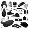 cafe 4 racer - R1150r pro sada s bočnými panelmi nádrže (matná čierna) - UNIT GARAGE KIT 