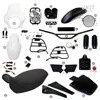 cafe 4 racer - R1150r pro sada s bočními ochrannými rámy (alpská bílá) - UNIT GARAGE KIT 