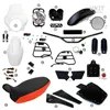 cafe 4 racer - R1150r pro sada s bočními ochrannými rámy (alpská bílá) - UNIT GARAGE KIT 