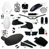 cafe 4 racer - R1150r pro sada s bočnými panelmi nádrže (alpská biela) - UNIT GARAGE KIT 