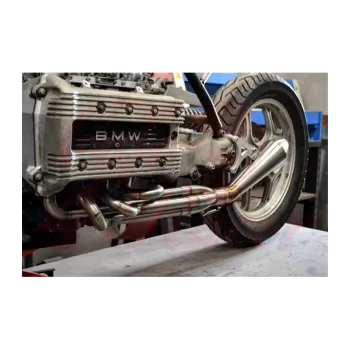 cafe 4 racer - BMW K100 Výfuk CR DP výfukové potrubie , tlmič - Cafe4Racer K100 výfukové diely 