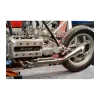 cafe 4 racer - BMW K100 Exhaust CR DP header pipes , muffler - Cafe4Racer K100 exhaust parts 