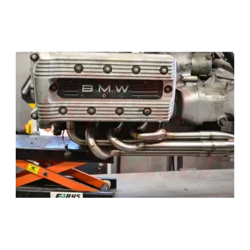 cafe 4 racer - BMW K100 Exhaust CR DP header pipes , muffler - Cafe4Racer K100 exhaust parts 