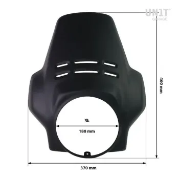 cafe 4 racer - Kit predného svetla pre fenouil r850r-r1100r - UNIT GARAGE Rám a časti motocykla 