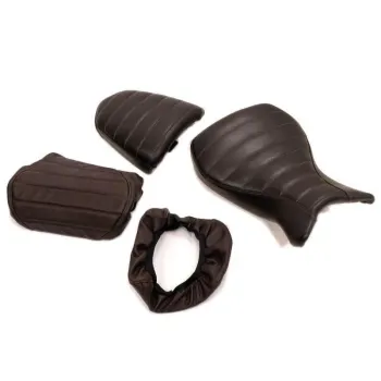 cafe 4 racer - Seat cover in leather (double seat) - UNIT GARAGE Seats 