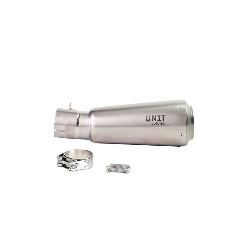 cafe 4 racer - Bmw r12 ninet titanium short pipe - UNIT GARAGE Exhasut 