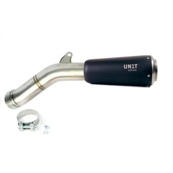 cafe 4 racer - Low Pipe Titanium for BMW R9T all models - UNIT GARAGE Exhausts 