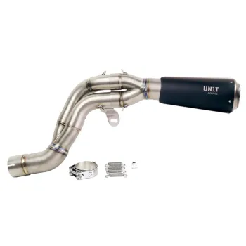 cafe 4 racer - High pipe in titanium - UNIT GARAGE Exhausts 