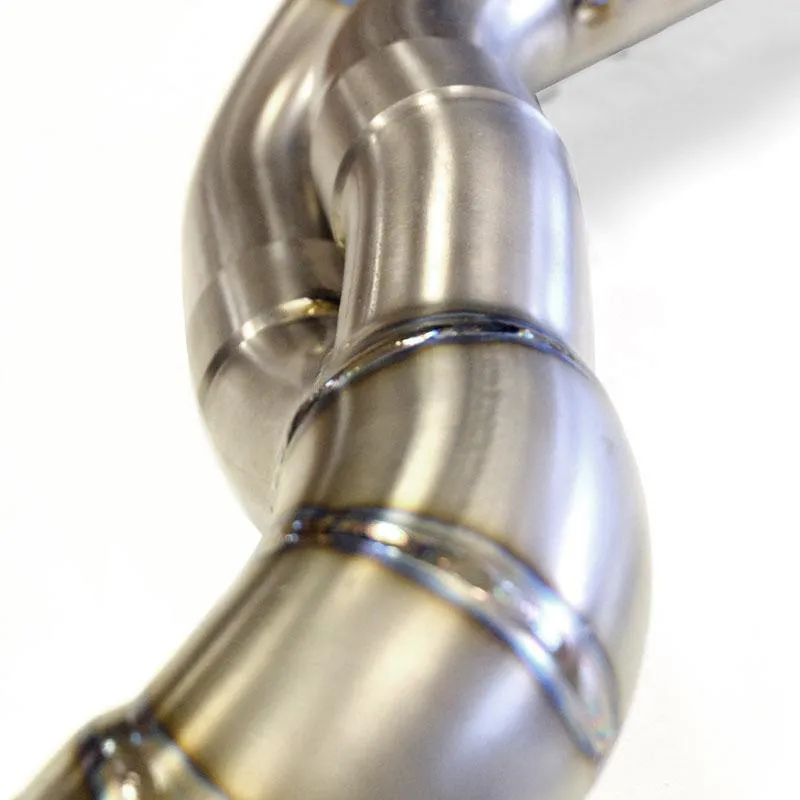 cafe 4 racer - High pipe 1:2:1 nine t scrambler in titanium with visible welds - UNIT GARAGE Exhausts  