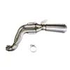 cafe 4 racer - High pipe 1:2:1 nine t scrambler in titanium with visible welds - UNIT GARAGE Exhausts  
