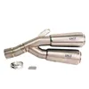 cafe 4 racer - Bmw r12 ninet double low pipe titanium with visible welding - UNIT GARAGE Exhaust 