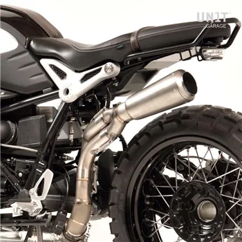 cafe 4 racer - Low Pipe pre BMW R9T všetky modely - UNIT GARAGE Výfuky 