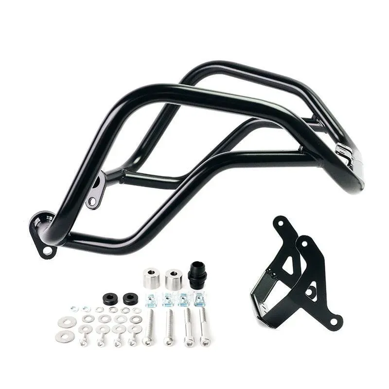 Bmw r1300gs heavy duty tank protection bars (black colour)