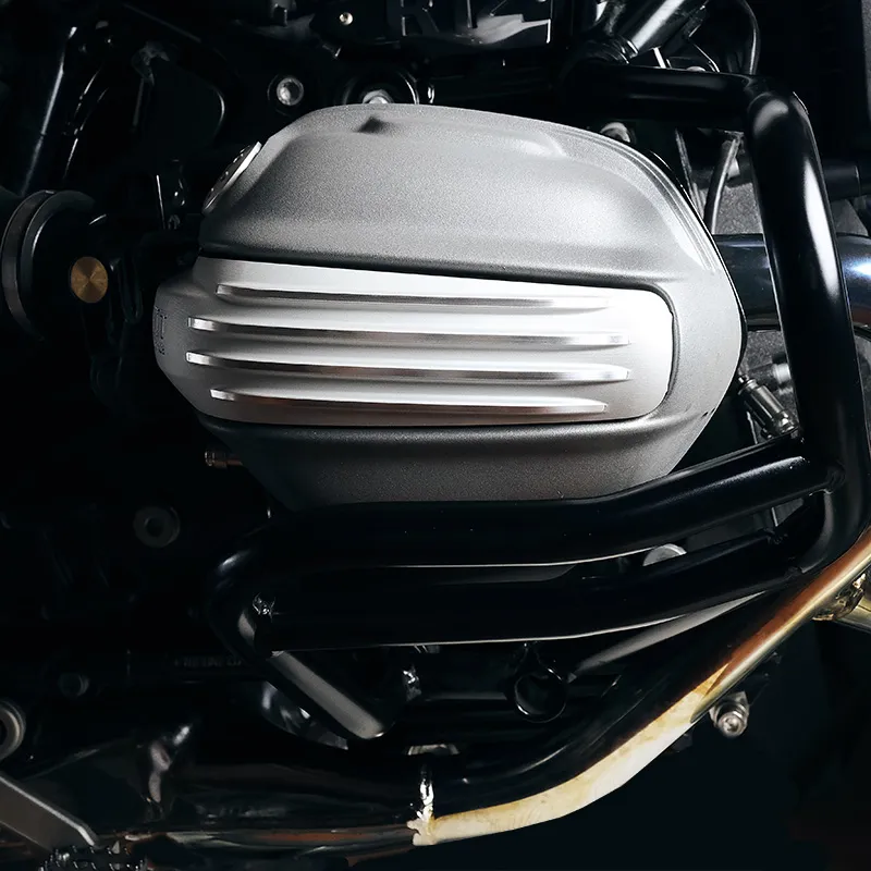 cafe 4 racer - Pár stříbrných ochranných spirál pro BMW R12 - UNIT GARAGE Ochrana 