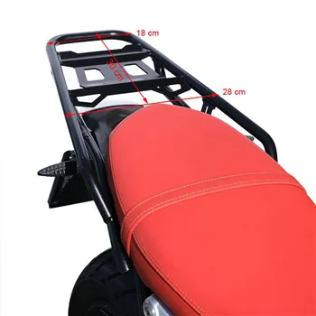 cafe 4 racer - Nosič batožiny Ninet pre horný kufor al4_bl - UNIT GARAGE Tašky a príslušenstvo 