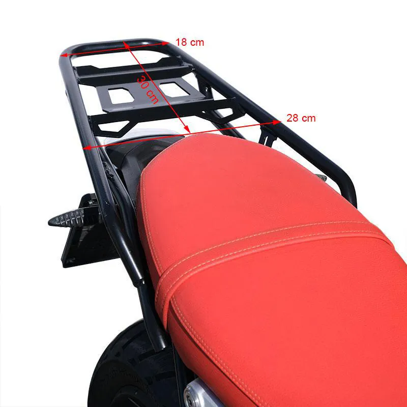cafe 4 racer - Nosič batožiny Ninet pre horný kufor al4_bl - UNIT GARAGE Tašky a príslušenstvo 