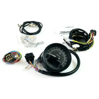 cafe 4 racer - Digital instrument Acewell 80mm black for BMW K series KIT - UNIT GARAGE UNIT GARAGE 
