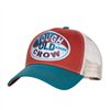 cafe 4 racer - King Kerosin Tough old crow cap red&blue - KING KEROSIN Caps 