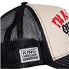 cafe 4 racer - King Kerosin Som špinavý starý muž čiapka čierna&bielo - KING KEROSIN Šiltovka 