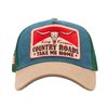 cafe 4 racer - King Kerosin Country Roads cap smoke blue - KING KEROSIN Caps 