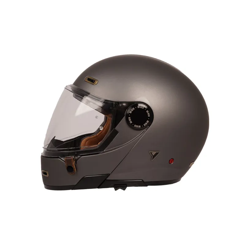cafe 4 racer - By City 90 Degrees přilba matná šedá - By City 90 Degrees 
