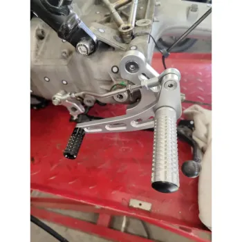 cafe 4 racer - BMW K75/K100/K1100/K1 aftermarket  REARSET SILVER - Cafe4Racer Rearsets 
