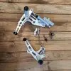 cafe 4 racer - BMW K75/K100/K1100/K1 aftermarket  REARSET SILVER - Cafe4Racer Rearsets 