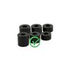 cafe 4 racer - Spacer black aluminum 2-piece innerØ: 8mm / outerØ: 20mm each 2 - HS MOTO Germany Accessories 4251926911253
