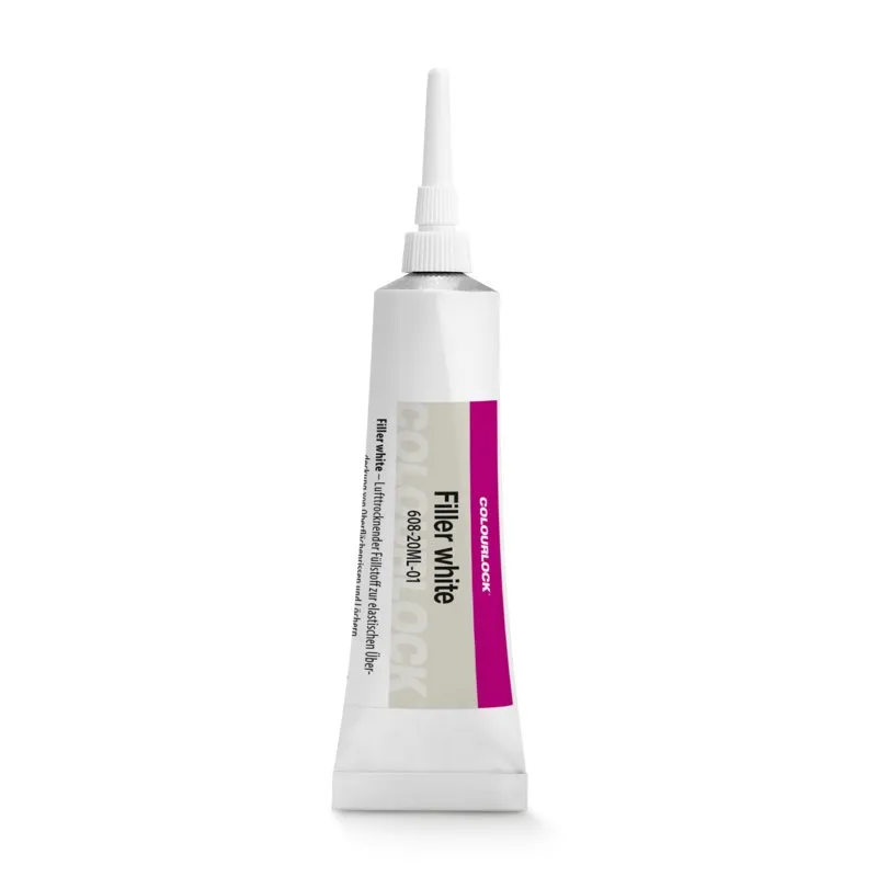 cafe 4 racer - COLOURLOCK Filler white - Flexibilný tmel na kožu biely 20ml - Colourlock Ošetrenie kože 