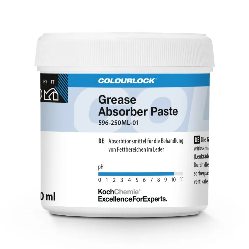 cafe 4 racer - COLOURLOCK Grease Absorber Pasta - Pasta na odstránenie mastných škvŕn z kože 250ml - Colourlock Čističe na kožu 