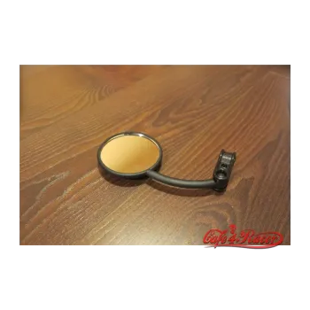 cafe 4 racer - Moto-X handlebar mirror, black, left or right side - Cafe4Racer Standard mirrors 