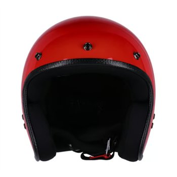cafe 4 racer - Roeg JETT prilba plamene červený lesk - ROEG ROEG JETT prilby 