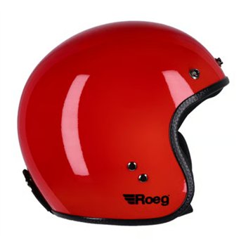 cafe 4 racer - Roeg JETT helma plamenná červená lesklá - ROEG Přilby ROEG JETT 
