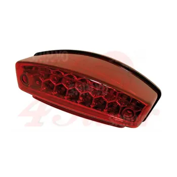 cafe 4 racer - SHIN YO LED-taillight MONSTER RED lens - Shin Yo LED Rear lights 4054783032846